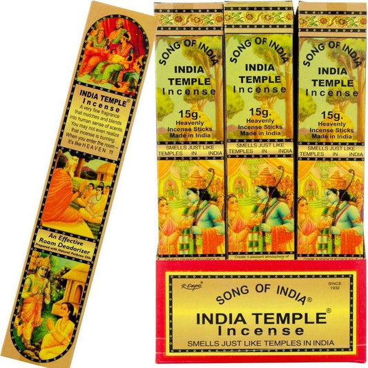 India Temple Incense Sticks 15gr-Nature's Treasures