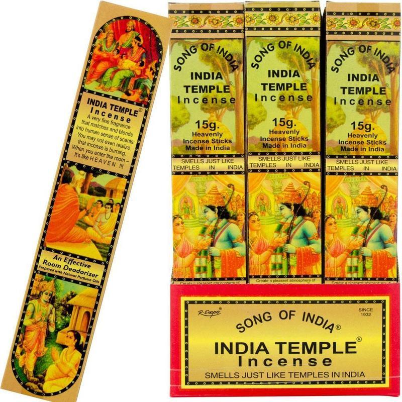 India Temple Incense Sticks 15gr-Nature's Treasures