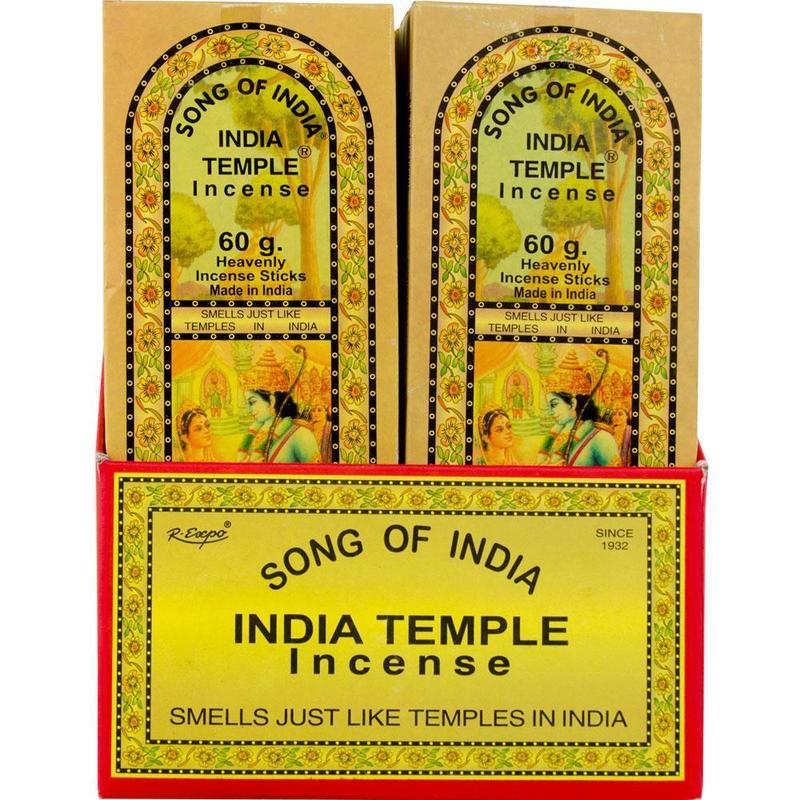 India Temple Incense Sticks 60gr-Nature's Treasures