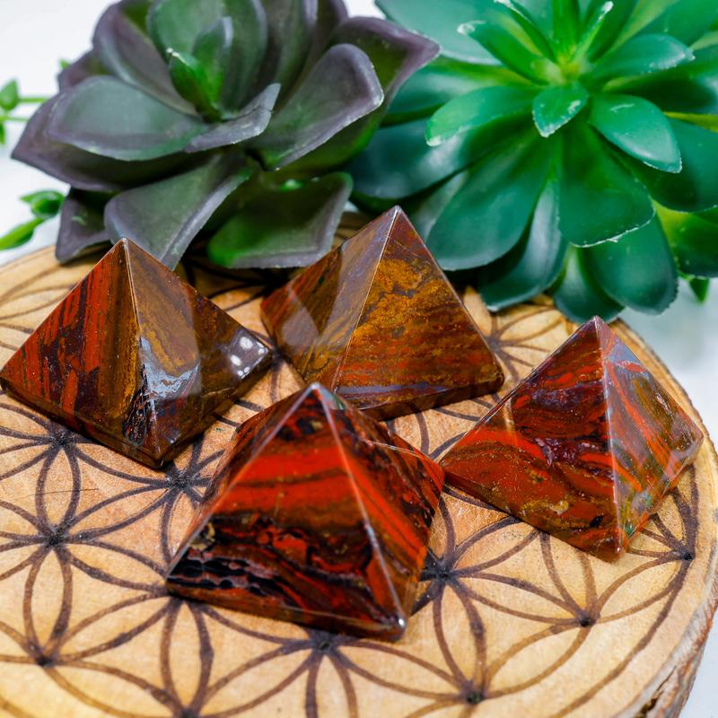 Iron Tiger's Eye Pyramid - Small || Trunk Show 2024-Nature's Treasures