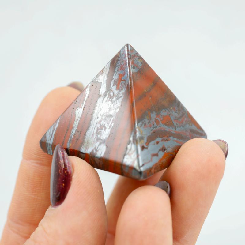Iron Tiger's Eye Pyramid - Small || Trunk Show 2024-Nature's Treasures