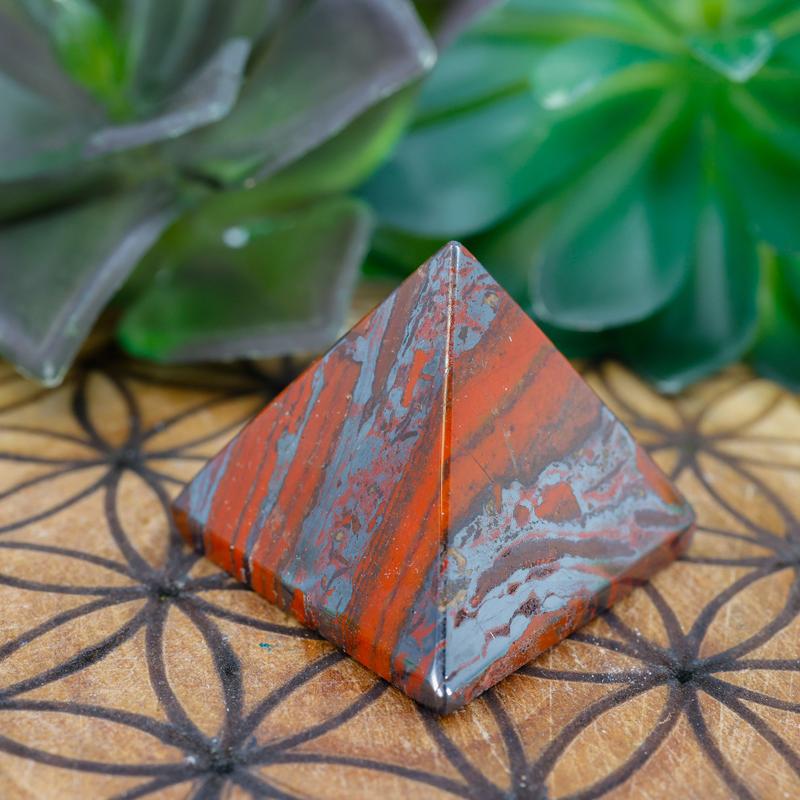 Iron Tiger's Eye Pyramid - Small || Trunk Show 2024-Nature's Treasures