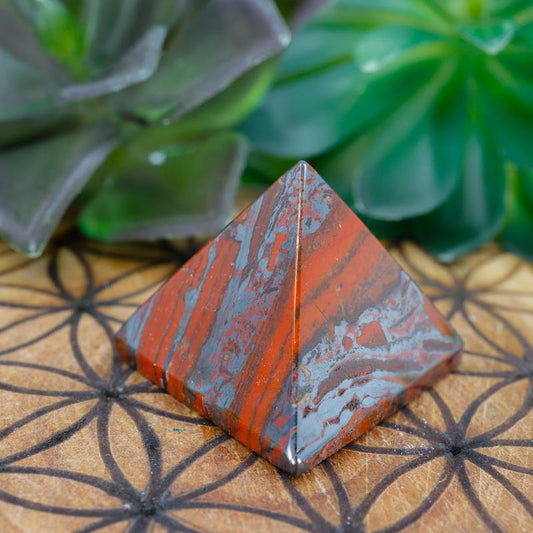 Iron Tiger's Eye Pyramid - Small || Trunk Show 2024-Nature's Treasures