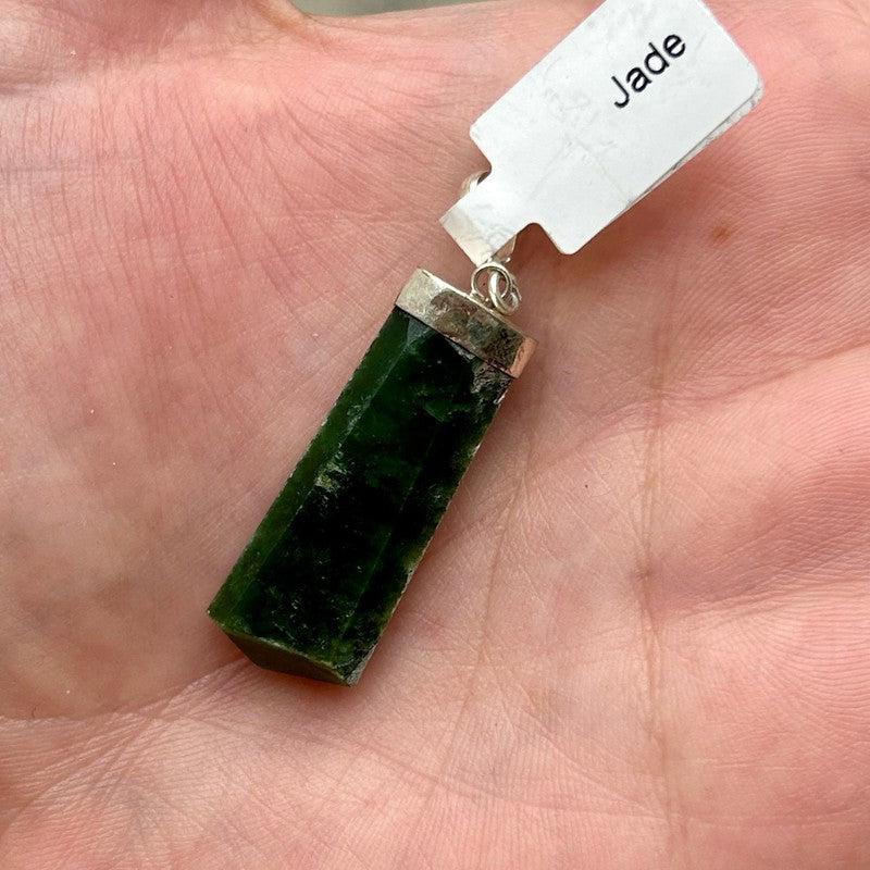 Jade Pendants || .925 Sterling Silver-Nature's Treasures