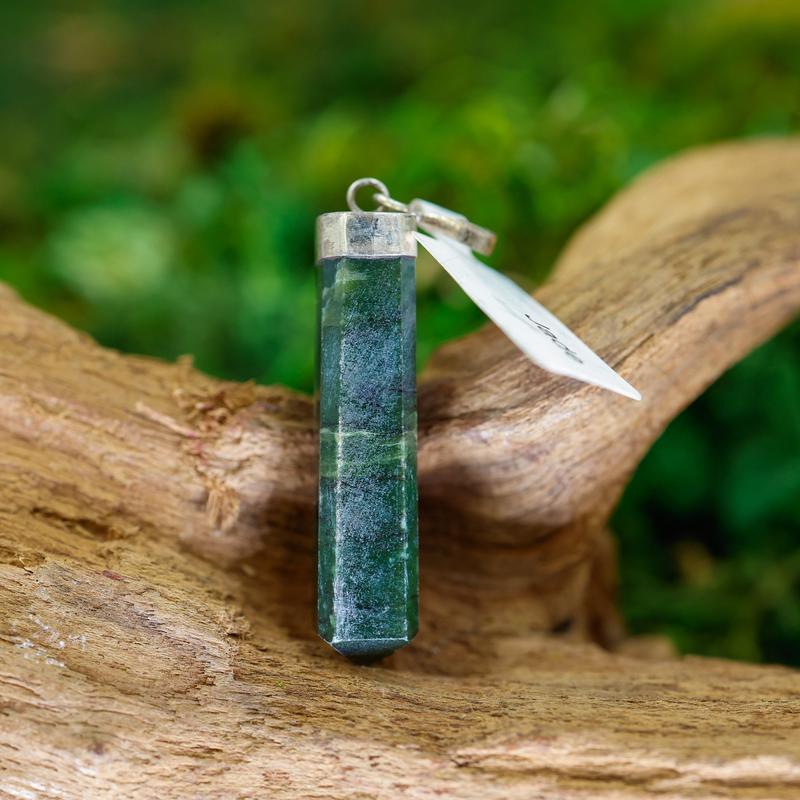 Jade Pendants || .925 Sterling Silver-Nature's Treasures