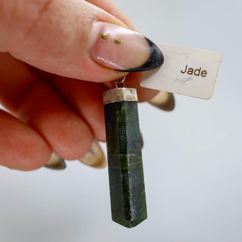 Jade Pendants || .925 Sterling Silver-Nature's Treasures