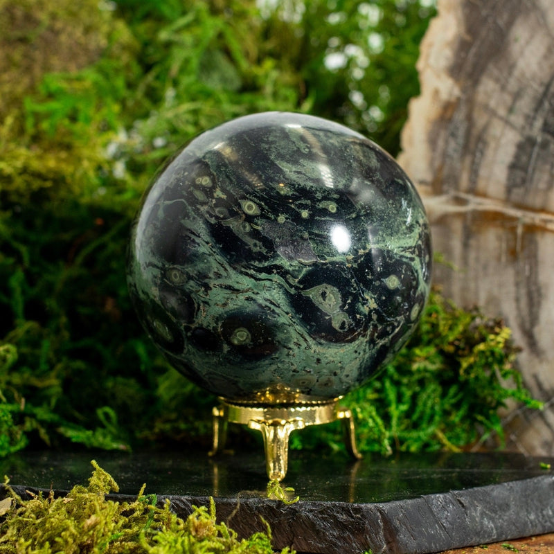 Kambaba Jasper Spheres || Mental Stabilizer, Grounding || Madagascar-Nature's Treasures