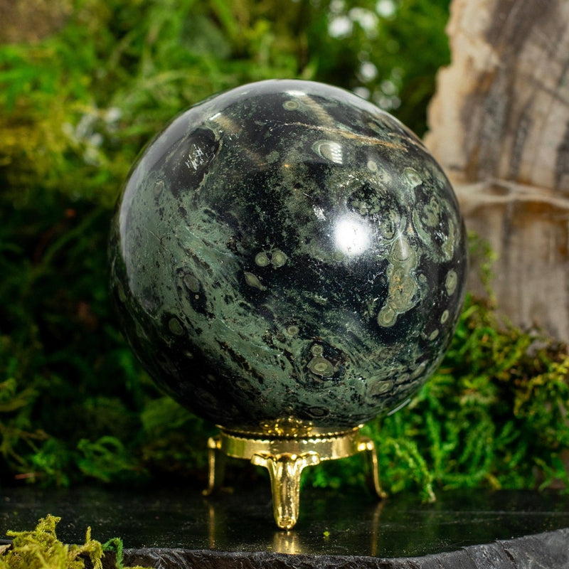 Kambaba Jasper Spheres || Mental Stabilizer, Grounding || Madagascar-Nature's Treasures