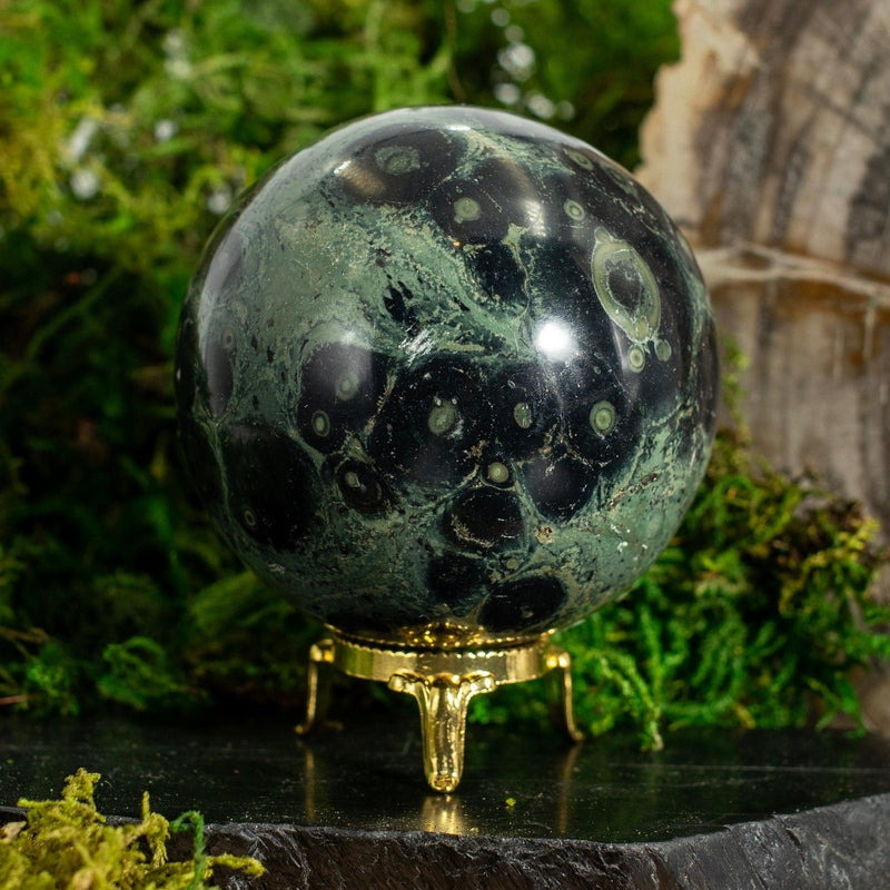 Kambaba Jasper Spheres || Mental Stabilizer, Grounding || Madagascar-Nature's Treasures