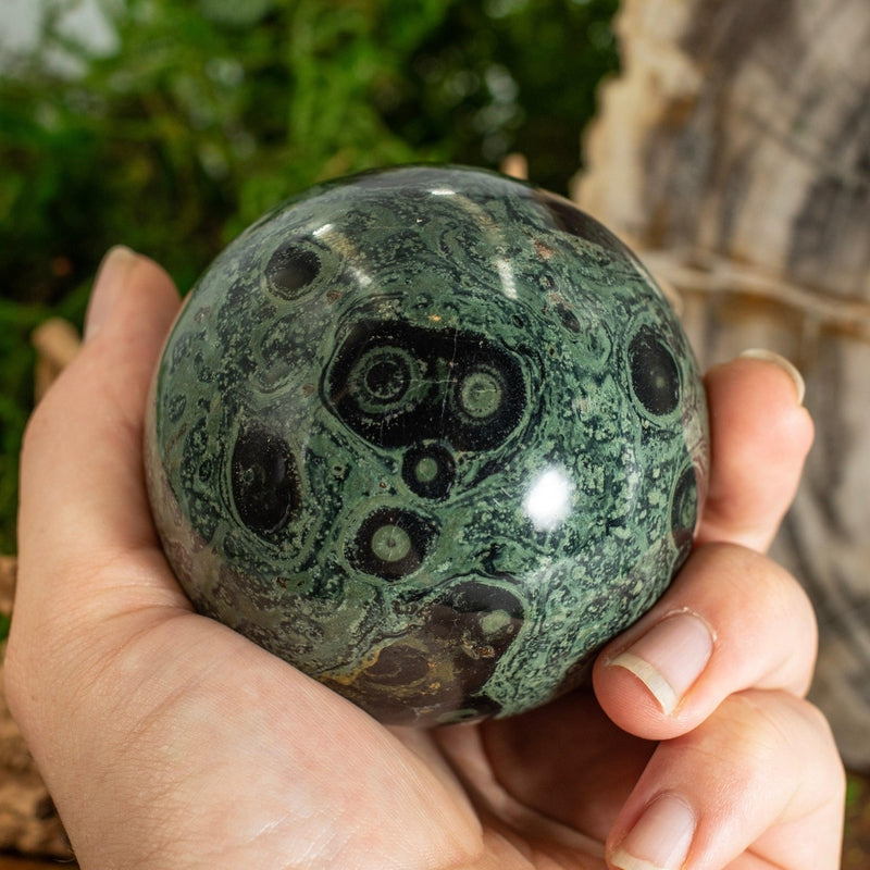 Kambaba Jasper Spheres || Mental Stabilizer, Grounding || Madagascar-Nature's Treasures