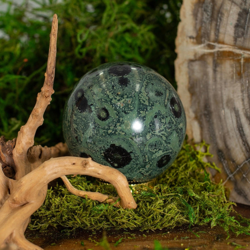 Kambaba Jasper Spheres || Mental Stabilizer, Grounding || Madagascar-Nature's Treasures