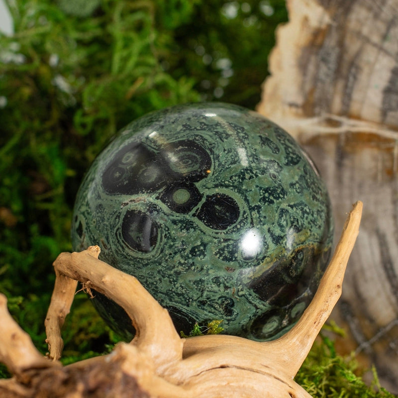 Kambaba Jasper Spheres || Mental Stabilizer, Grounding || Madagascar-Nature's Treasures