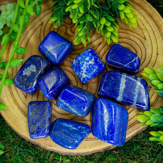 Lapis Lazuli Tumble Medium-Nature's Treasures