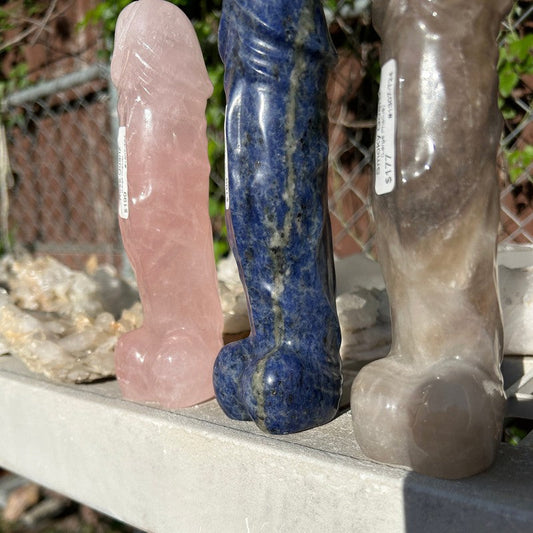 Large Polished Crystal Phallus Statues || Trunk Show-Nature's Treasures