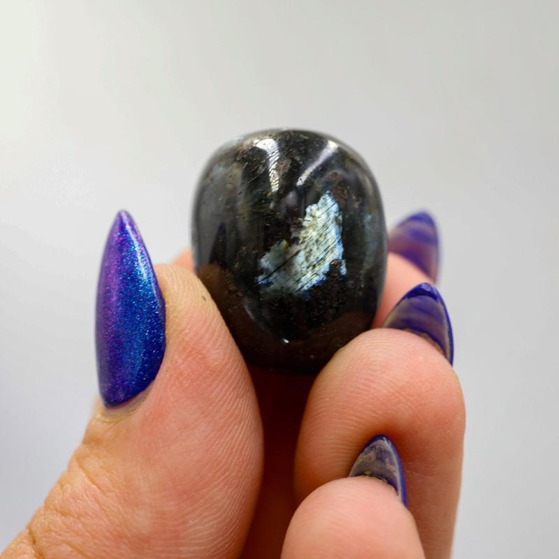 Larvikite Tumbled Stone-Nature's Treasures