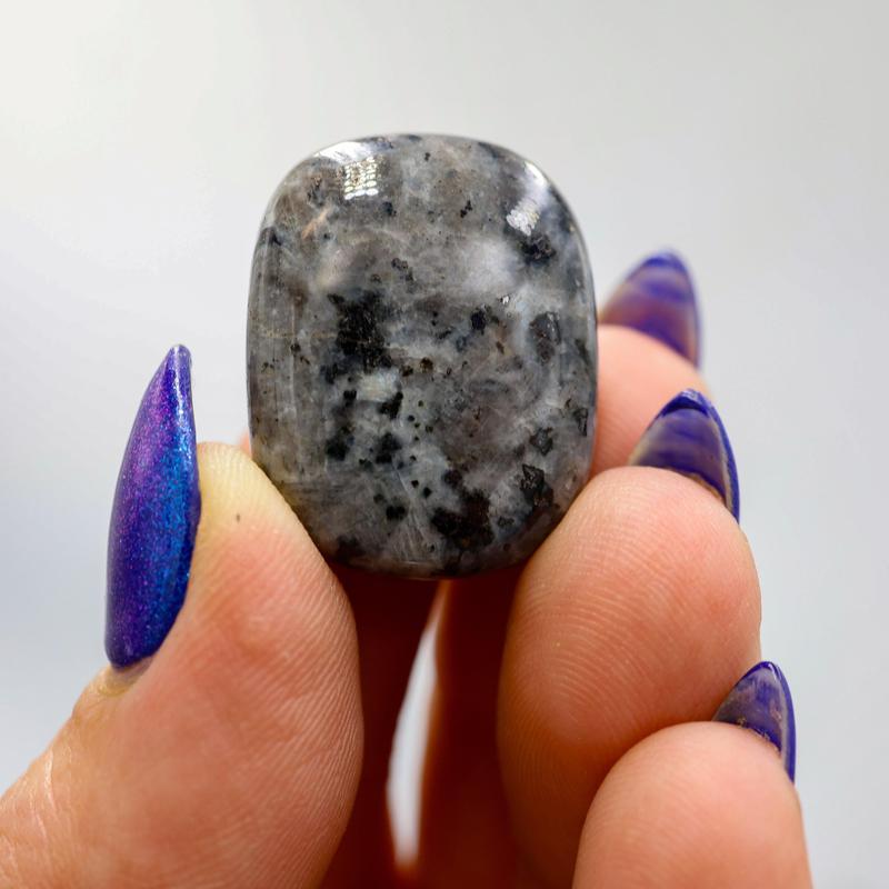 Larvikite Tumbled Stone-Nature's Treasures
