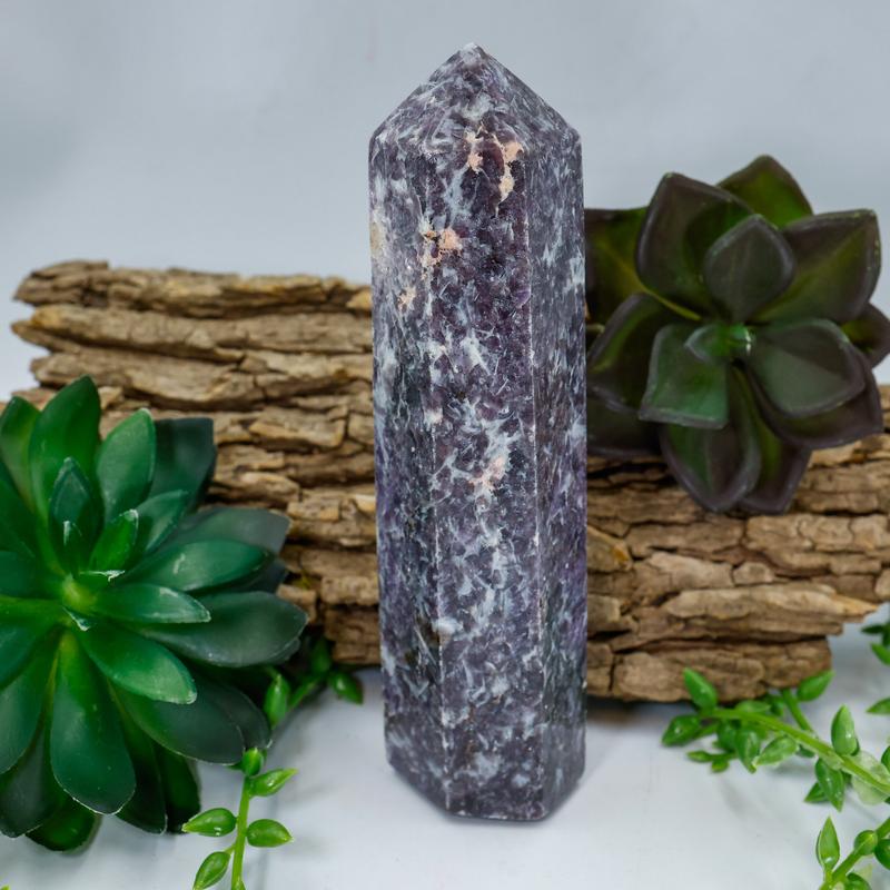 Lepidolite Tower Points-Nature's Treasures