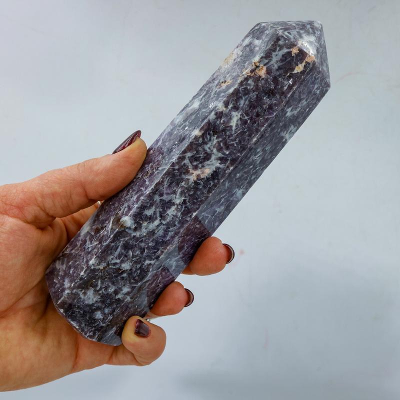 Lepidolite Tower Points-Nature's Treasures