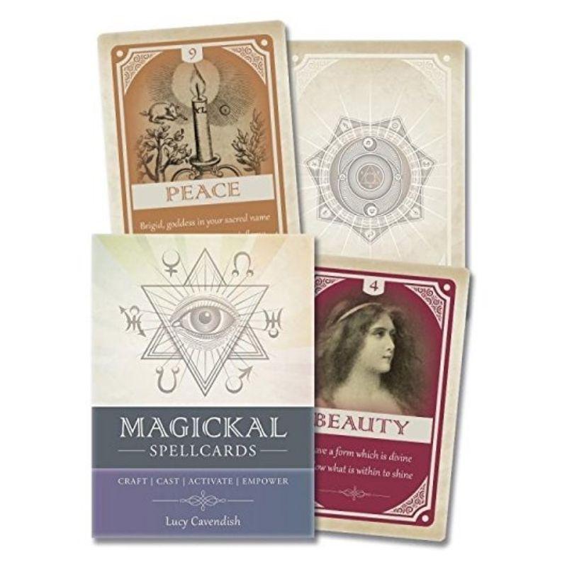 Magickal Spellcards || Spell Cards and Book Set By Lucy Cavendish-Nature's Treasures