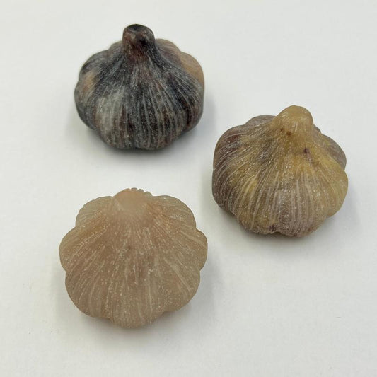 Matted Agate Garlic Crystal Carvings || Trunk Show-Nature's Treasures