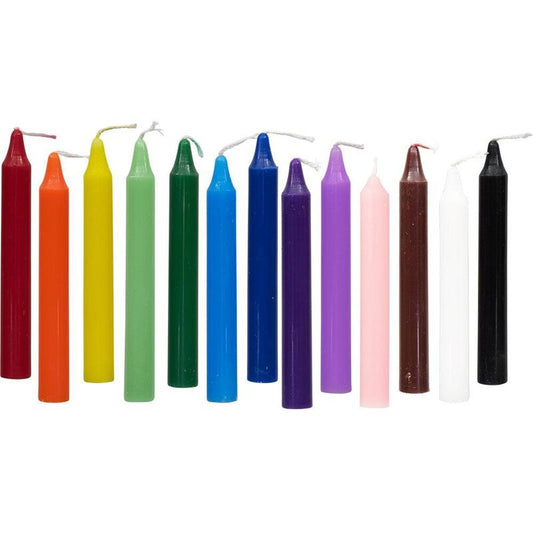 Mini Ritual Candle Packs || Assorted Colors, 20 Pack-Nature's Treasures