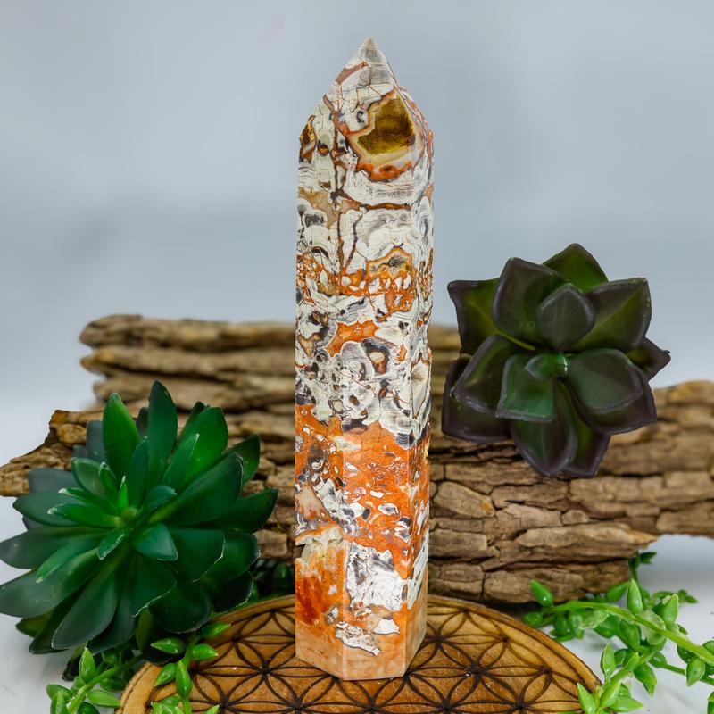 Money Agate Tower Points-Nature's Treasures