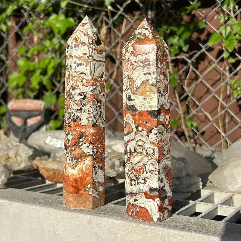 Money Agate Tower Points-Nature's Treasures