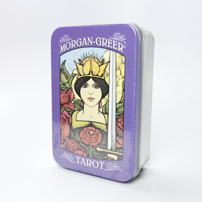 Morgan-Greer Tarot Deck With Tin Box By Bill Greer-Nature's Treasures