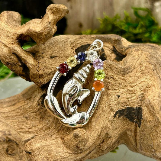 Multi-Faceted Chakra Ganesh Pendants || .925 Sterling Silver-Nature's Treasures