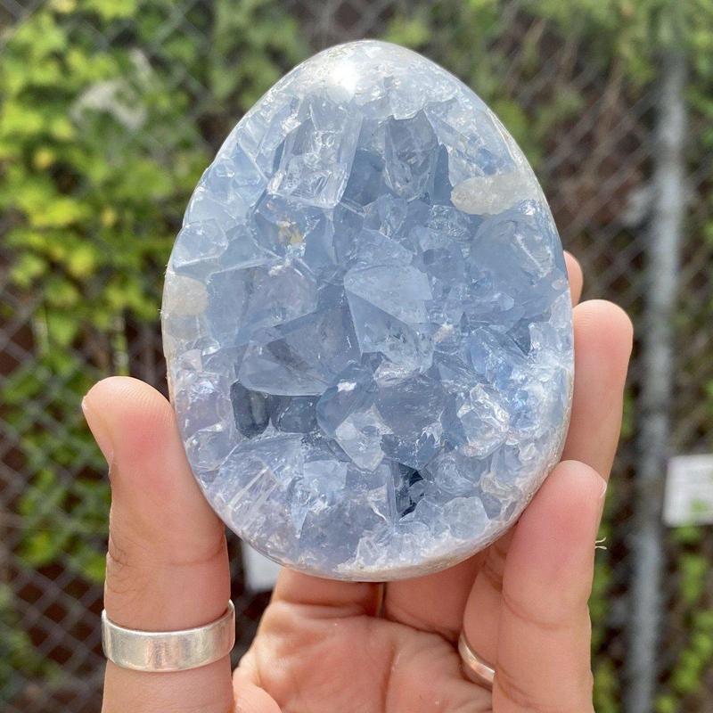 Natural Celestite Cluster Eggs || Angelic Stone || Madagascar-Nature's Treasures