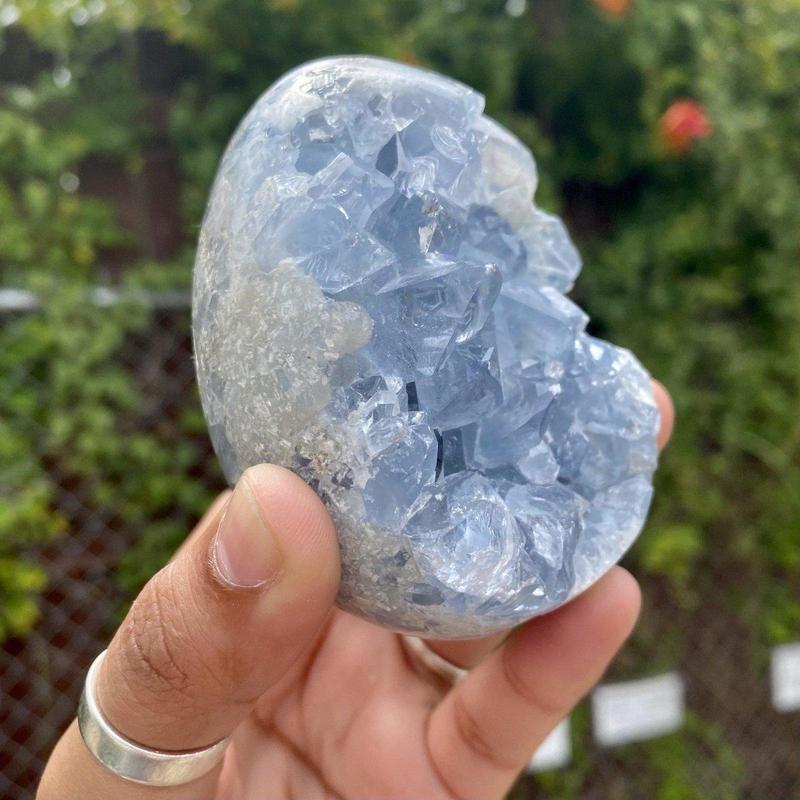 Natural Celestite Cluster Eggs || Angelic Stone || Madagascar-Nature's Treasures