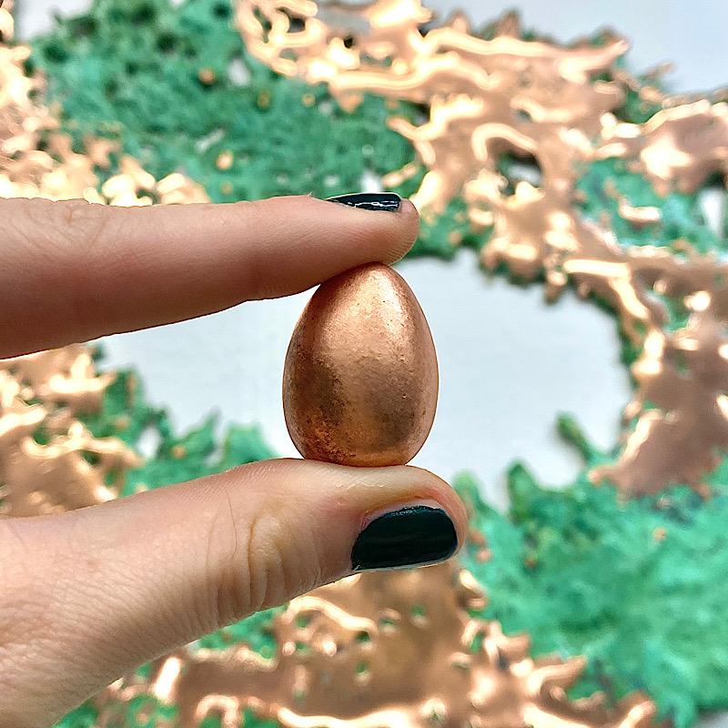 Natural Copper Eggs 30mm || Grounding-Nature's Treasures