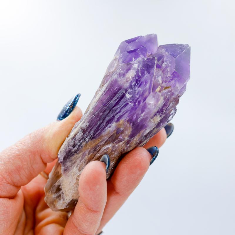 Natural Elesital Amethyst Point || Brazil-Nature's Treasures