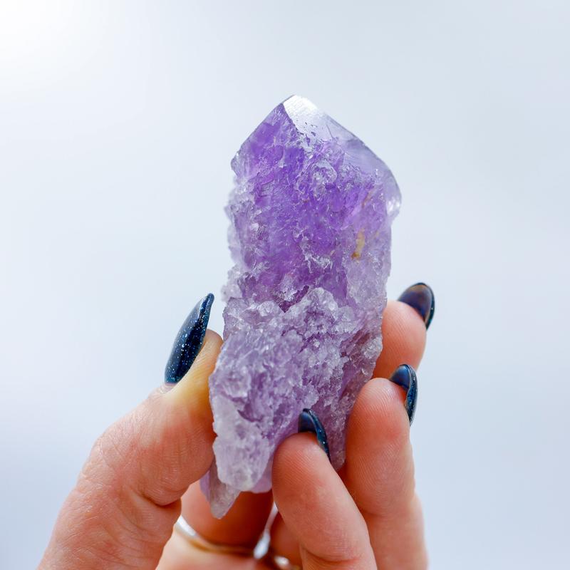 Natural Elesital Amethyst Point || Brazil-Nature's Treasures