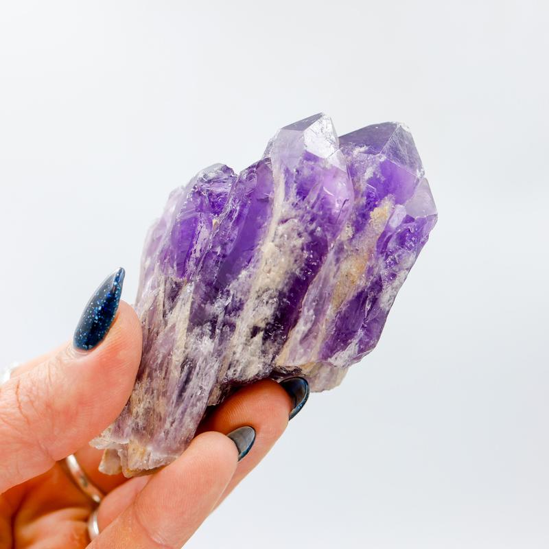 Natural Elesital Amethyst Point || Brazil-Nature's Treasures