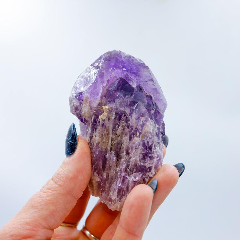 Natural Elesital Amethyst Point || Brazil-Nature's Treasures