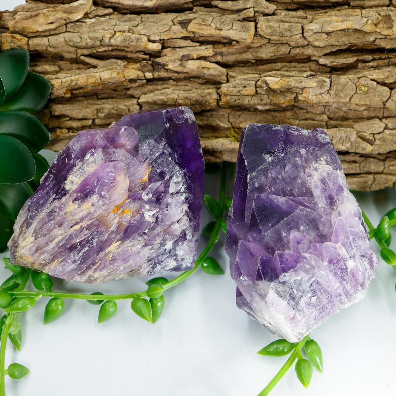 Natural Elestial Amethyst Clusters || Brazil-Nature's Treasures