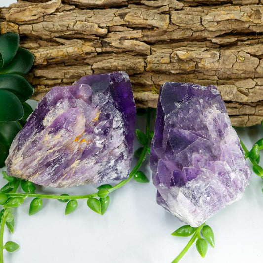 Natural Elestial Amethyst Clusters || Brazil-Nature's Treasures