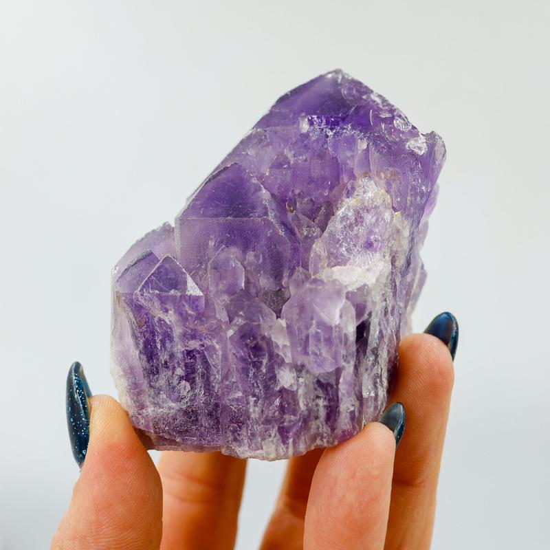 Natural Elestial Amethyst Clusters || Brazil-Nature's Treasures