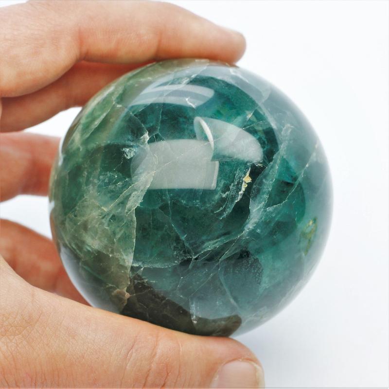 Natural Fluorite Spheres || Mental Clarity || China-Nature's Treasures