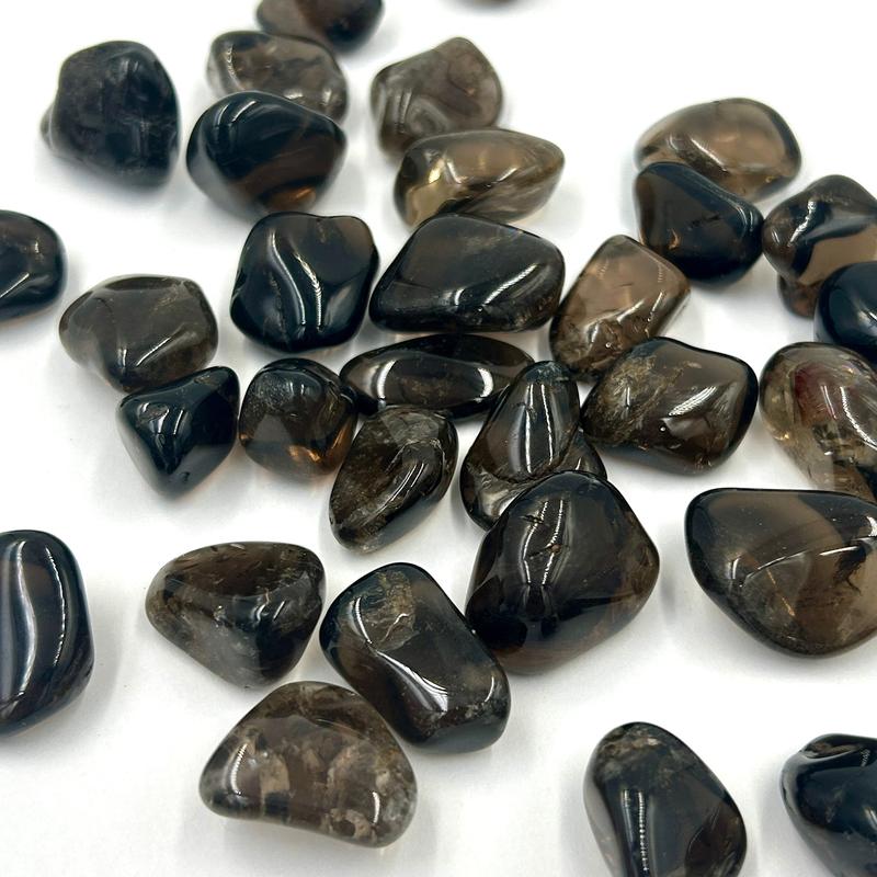 Natural Gemy Dark Smoky Quartz Polished Tumbles || || Brazil-Nature's Treasures