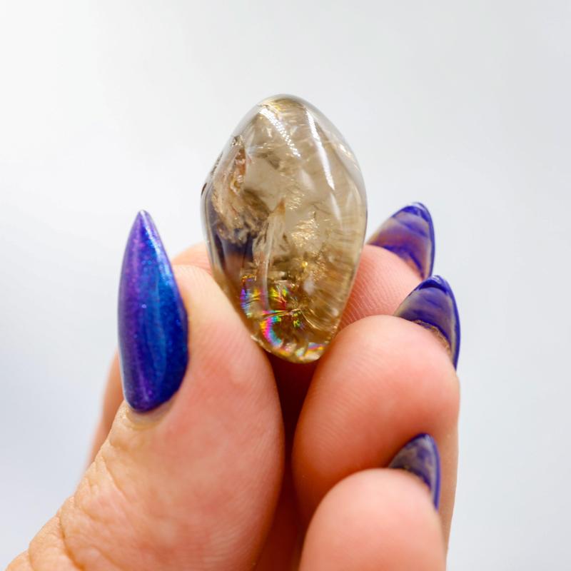Natural Gemy Dark Smoky Quartz Polished Tumbles || || Brazil-Nature's Treasures