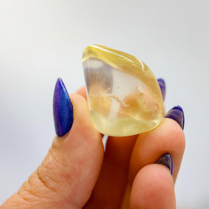 Natural Gemy Light Smoky Quartz Polished Tumbles || Brazil-Nature's Treasures