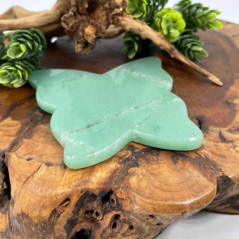 Natural Green Aventurine Butterfly Gua Sha || Health & Beauty-Nature's Treasures