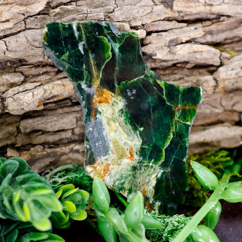 Natural Half Polished Jade Slabs || Trunk Show 2024-Nature's Treasures