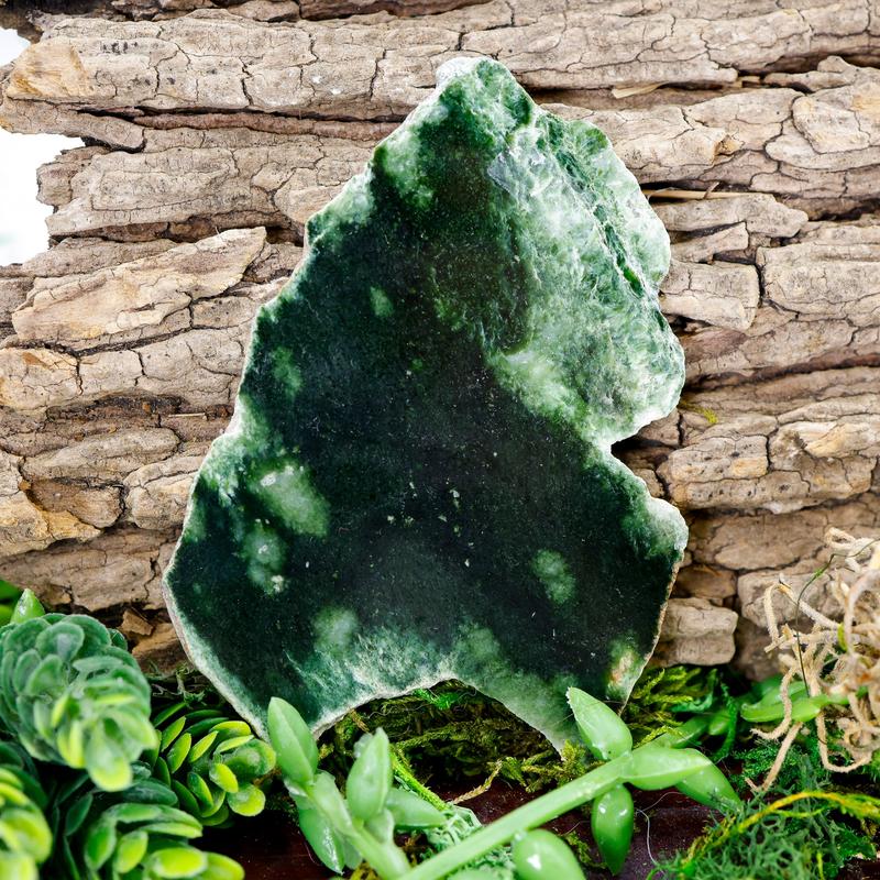 Natural Half Polished Jade Slabs || Trunk Show 2024-Nature's Treasures