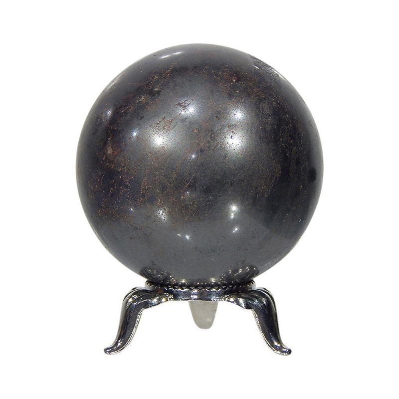 Natural Hematite Sphere || 45 MM || China-Nature's Treasures