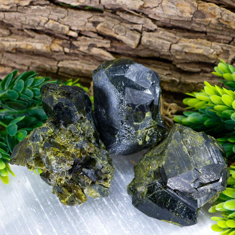 Natural High Grade Epidote Clusters || Peru-Nature's Treasures