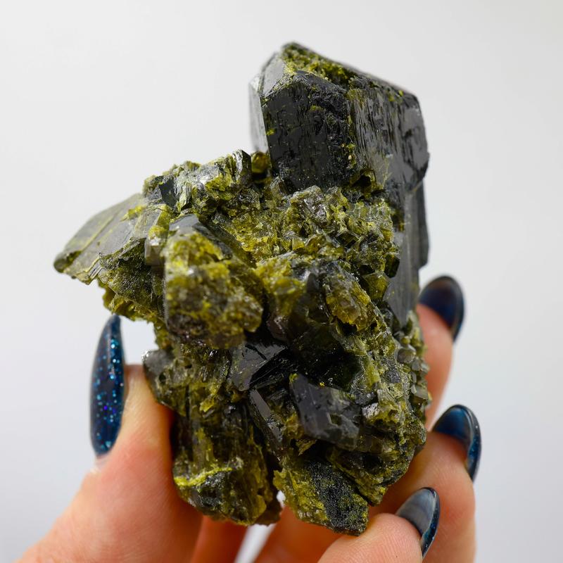 Natural High Grade Epidote Clusters || Peru-Nature's Treasures