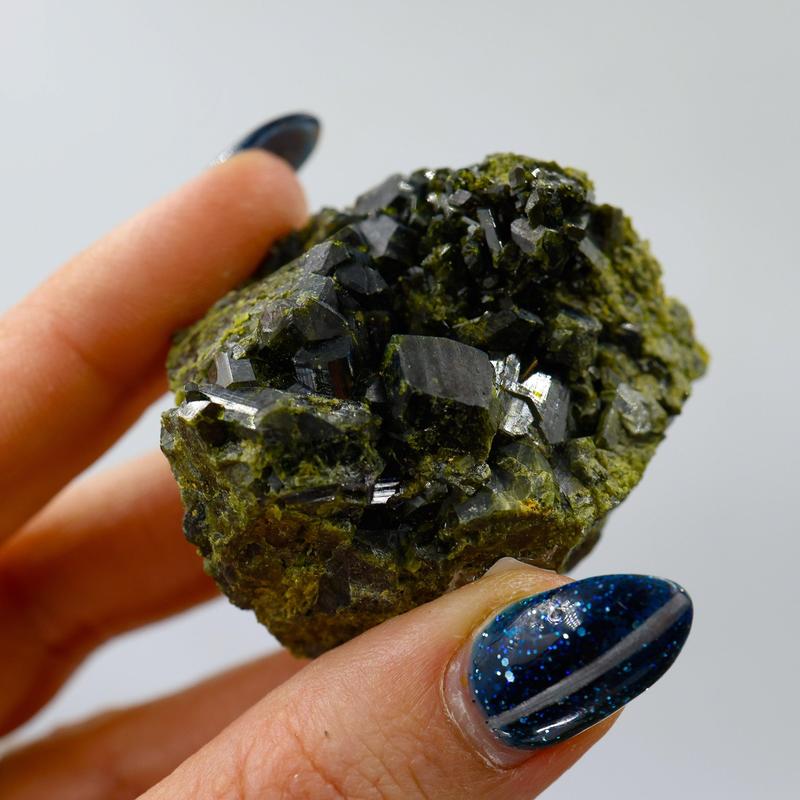 Natural High Grade Epidote Clusters || Peru-Nature's Treasures